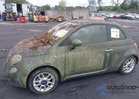 2012 Fiat 500 Pop из США, поврежденный, VIN 3C3CFFAR9CT277429